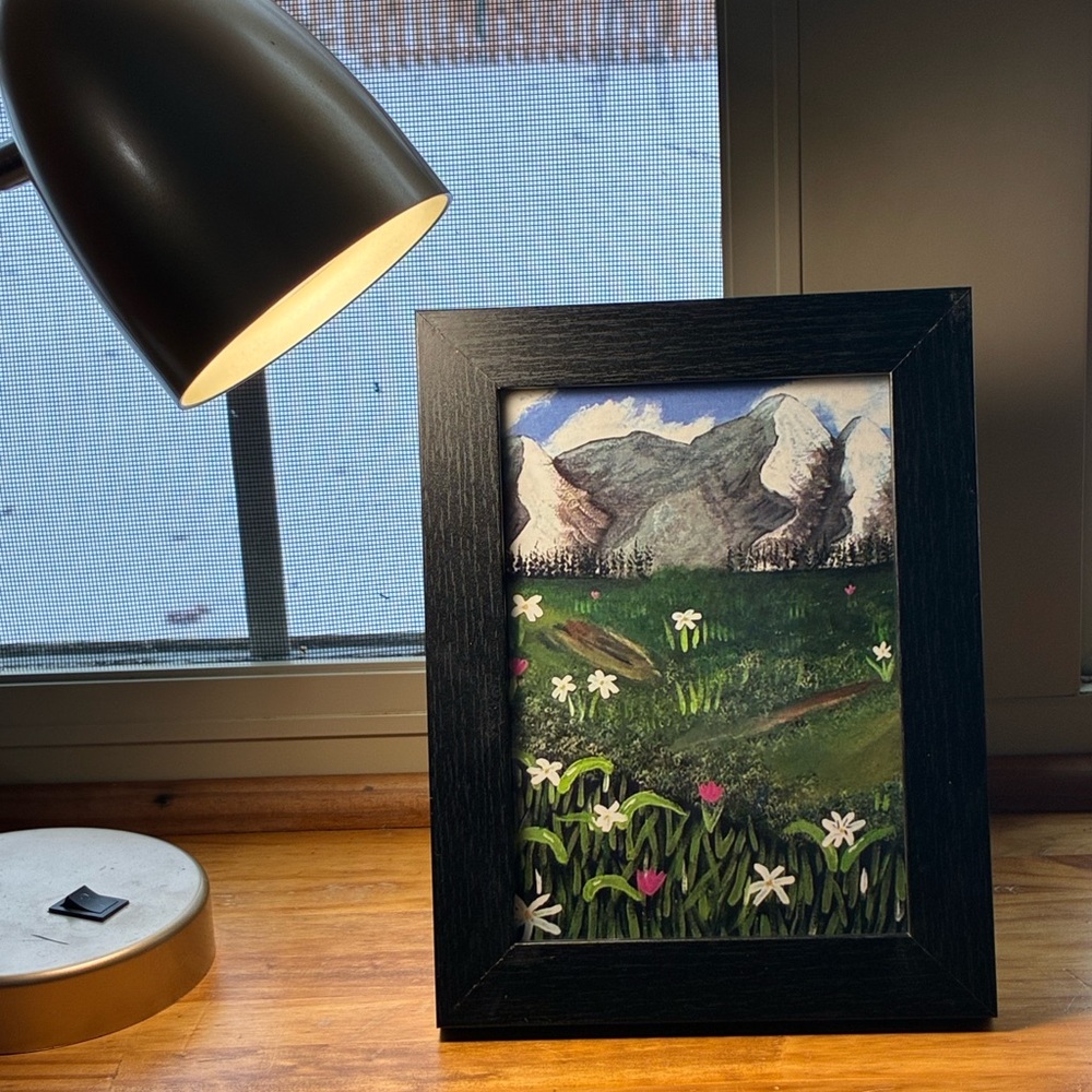 Mountain Landscape Art Prints *frame not included *